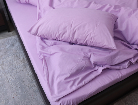 Євро-максі набір однотонної постільної білизни 200*220 із Бязі "Gold" №155529 Черешенка™