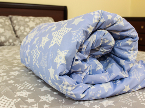 Сімейний набір постільної білизни із Бязі "Gold" №157233AB Черешенка™