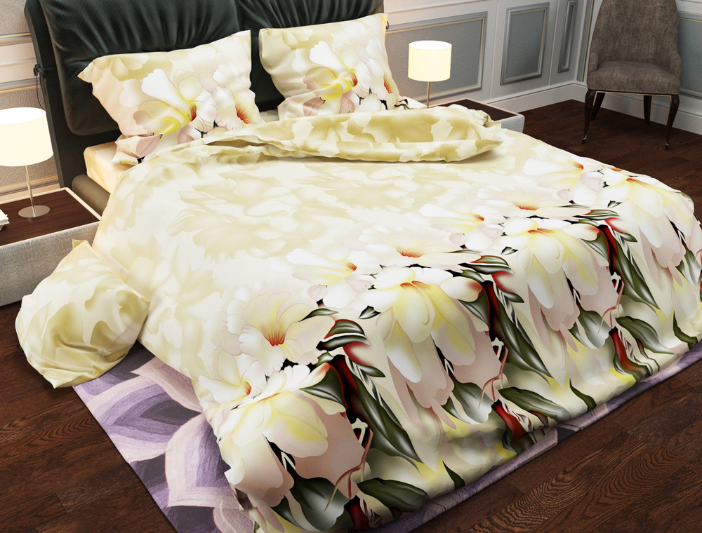 Тканина для постільної білизни Бязь "Gold" Lux GL789