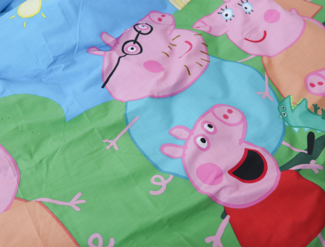 Дитячий комплект з Бязі "Gold" №16941 Черешенка™