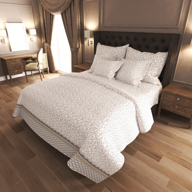 Ткань для постельного белья Бязь "Gold" Lux GL7346