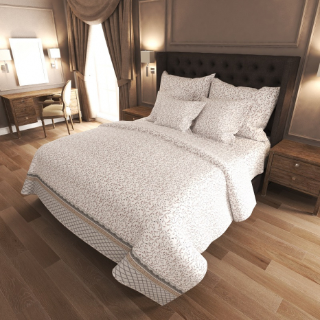 Ткань для постельного белья Бязь "Gold" Lux GL7346