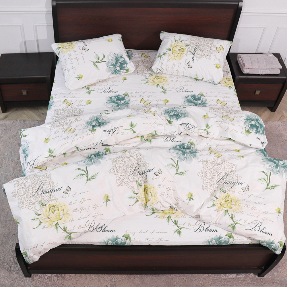 Полуторный набор постельного белья 150*220 из Бязи "Gold" №151221 Черешенка™