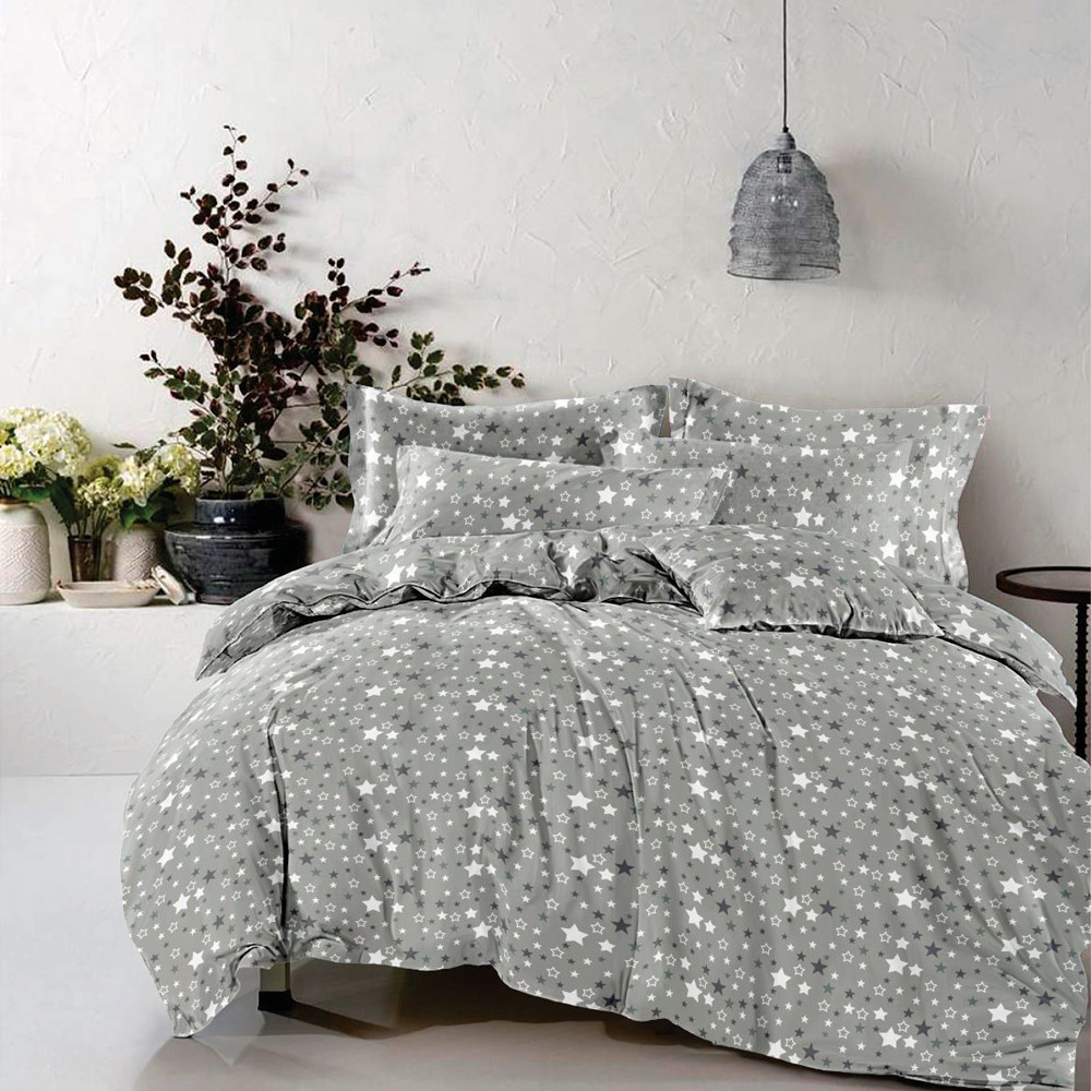 Ткань для постельного белья Бязь "Gold" GLL364Grey