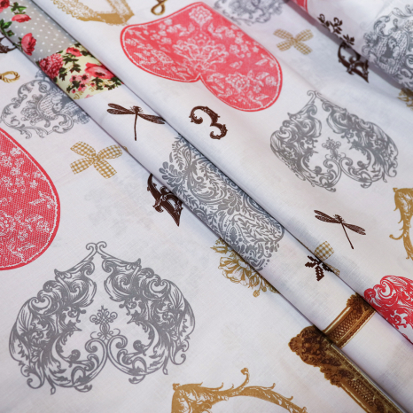 Тканина для постільної білизни Бязь "Gold" Lux GL3947