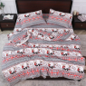 Семейный набор хлопкового постельного белья из Фланели №95327 Черешенка™