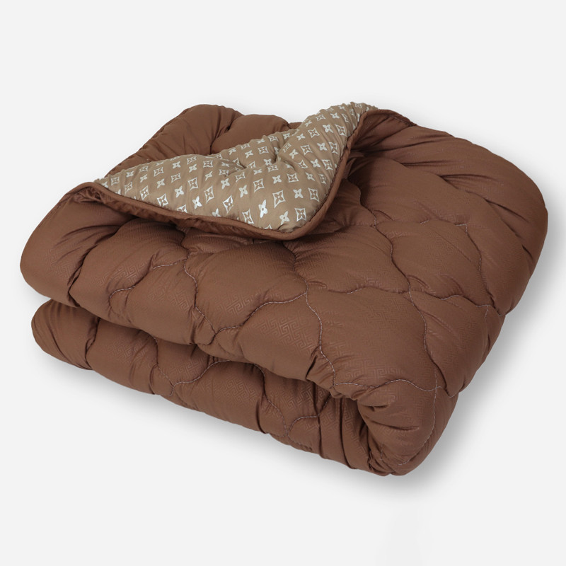 Полуторное одеяло микрофибра/холлофайбер двустороннее №40099