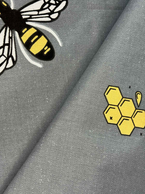 Тканина для постільної білизни Бязь "Gold" Lux GL1618 (A+B) - (50м+50м)