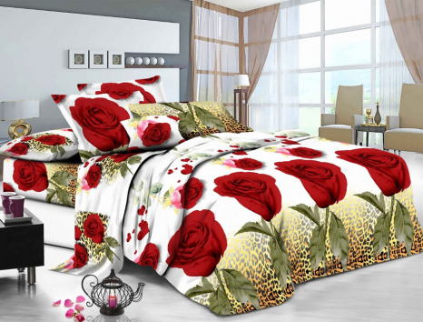 Ткань для постельного белья Бязь "Gold" Lux GL4243