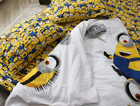 Дитячий комплект з Бязі "Gold" №16932AB Черешенка™