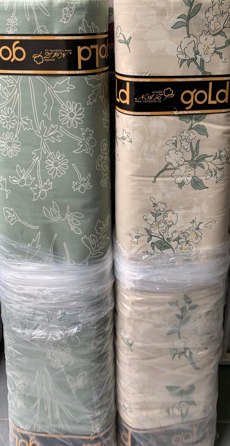 Ткань для постельного белья Бязь "Gold" Lux GL8309 (A+B) - (50м+50м)