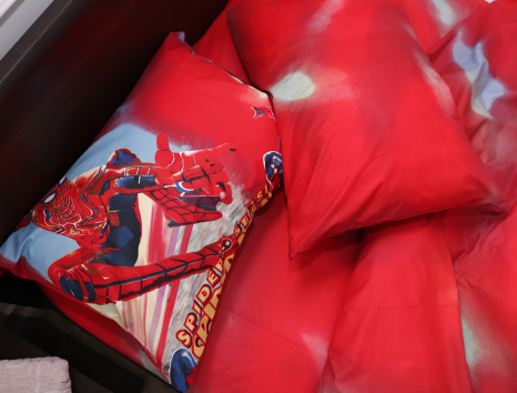 Полуторний набір постільної білизни 150*220 із Бязі "Gold" №614967 Черешенка™