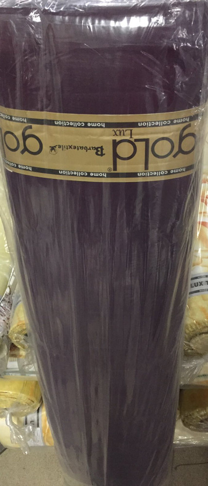 Ткань для постельного белья Бязь "Gold" Lux однотонная GL1030marsala (50м)