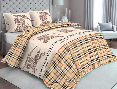 Ткань для постельного белья Бязь "Gold" Lux "Клетка" GL4193