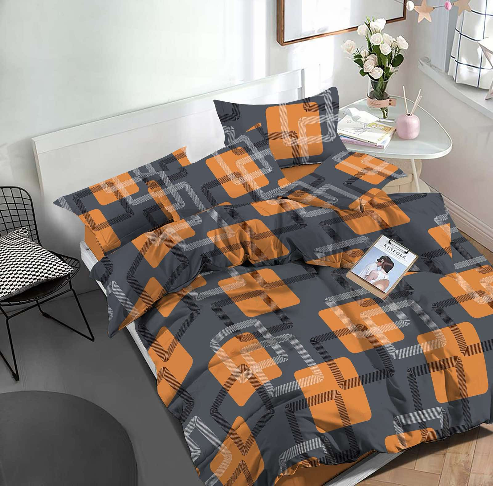 Тканина для постільної білизни Бязь "Gold" Lux GL50688grey