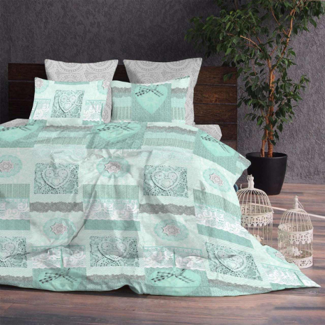 Ткань для постельного белья Бязь "Gold" Lux GL1974 (A+B) - (50м+50м)