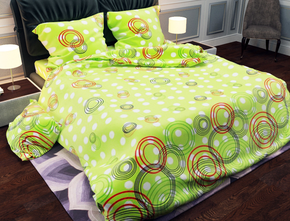 Тканина для постільної білизни Бязь "Gold" Lux GL093