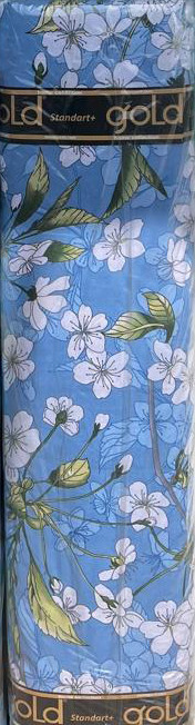 Тканина для постільної білизни Бязь "Gold" Lux GL16270blue