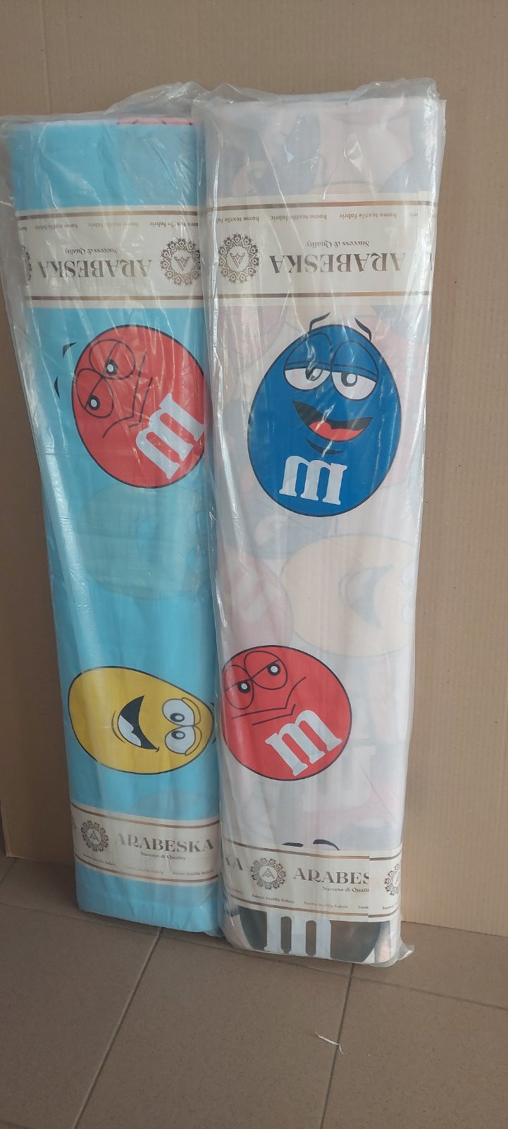 Ткань для постельного белья Бязь "Gold" Lux детская GLB305 (A+B) - (50м+50м)