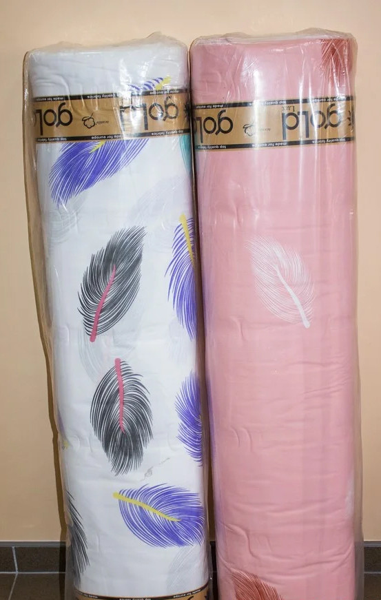 Тканина для постільної білизни Бязь "Gold" Lux GL1209 (A+B) - (50м+50м)