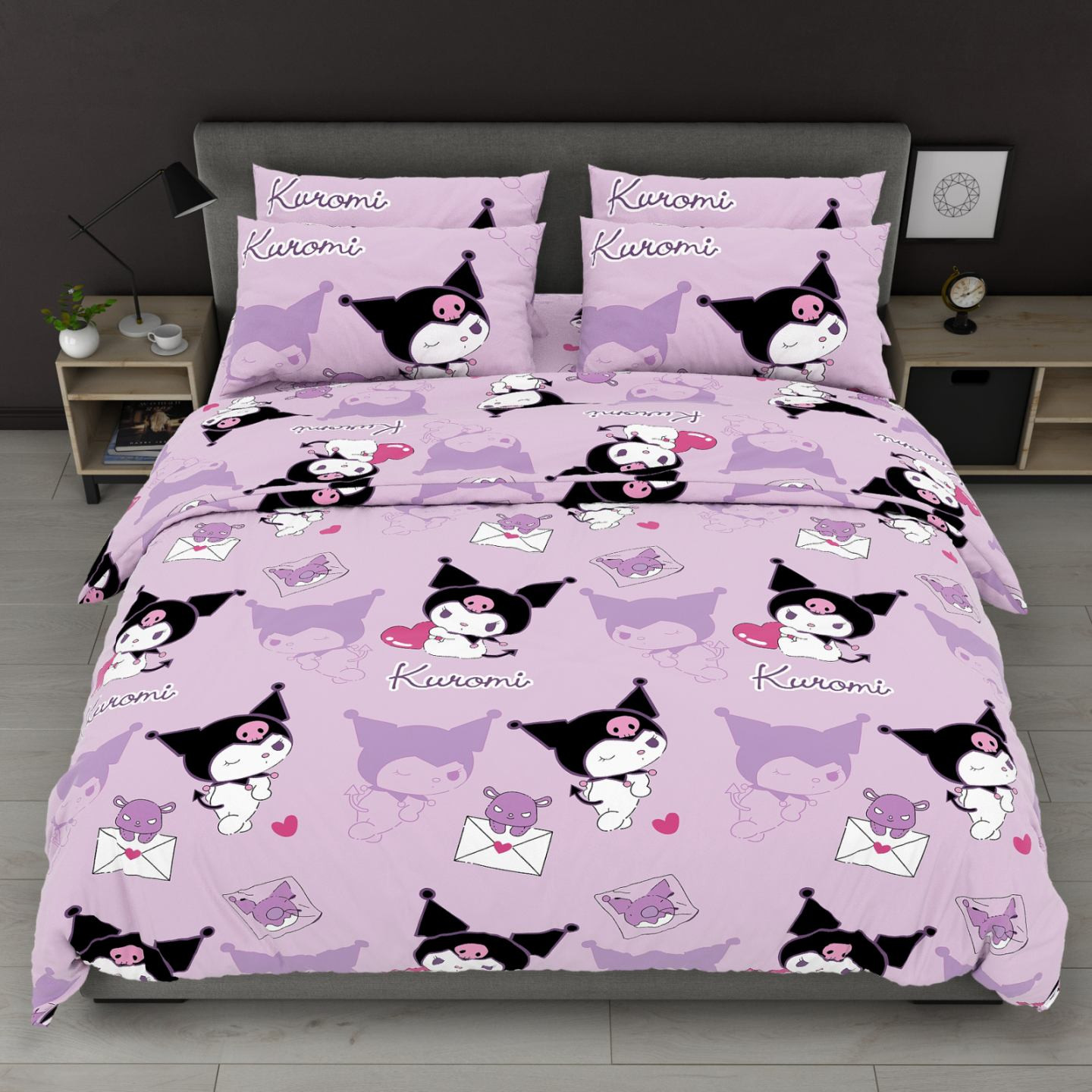 Тканина для постільної білизни Бязь "Gold" Lux дитяча "Куромі" GLB8416