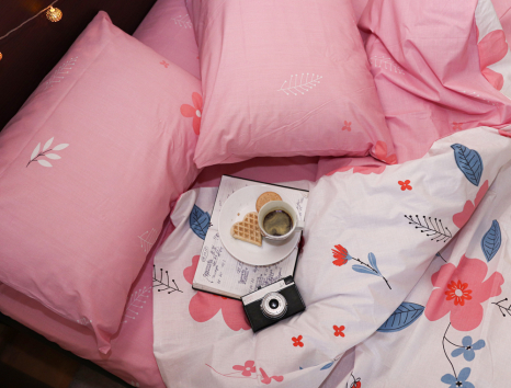 Євро-максі набір постільної білизни 200*220 із Бязі "Gold" №151206AB Черешенка™