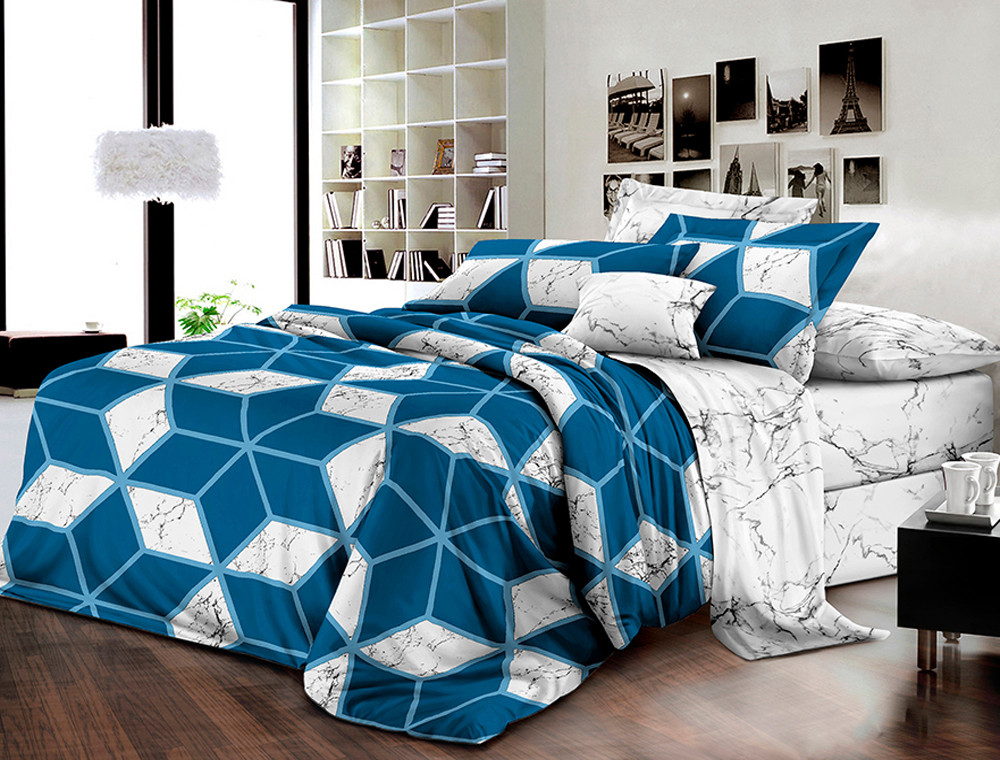 Евро макси набор постельного белья 200*220 из Ранфорса №180412AB Черешенка™