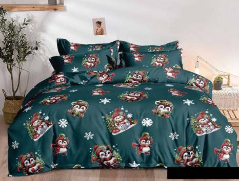 Двуспальный набор постельного белья 180*220 из Фланели №954692 Черешенка™