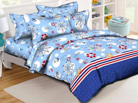 Тканина для постільної білизни Ранфорс R561 (A+B) - (60м+60м)