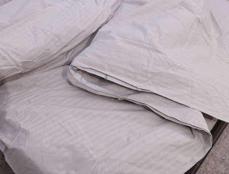 Евро макси набор постельного белья 200*230 из Страйп Сатина D-012