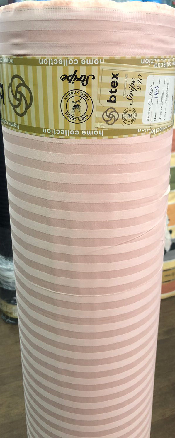 Ткань для постельного белья Страйп-сатин SS01406/240 (60м)