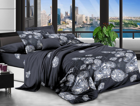 Тканина для постільної білизни Полісатин 135 SP135-BH138 (60м)