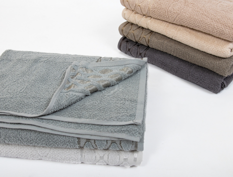 Комплект махрових банних рушників CESTEPE OYKU (150*90)