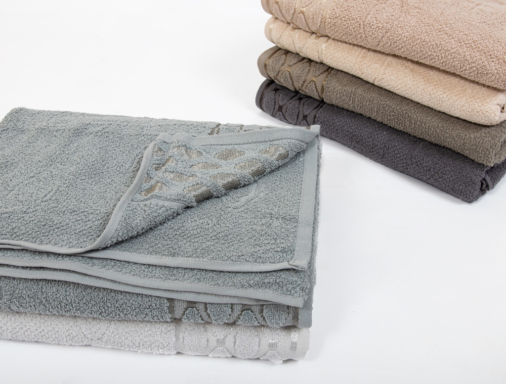 Комплект махрових банних рушників CESTEPE OYKU (150*90)