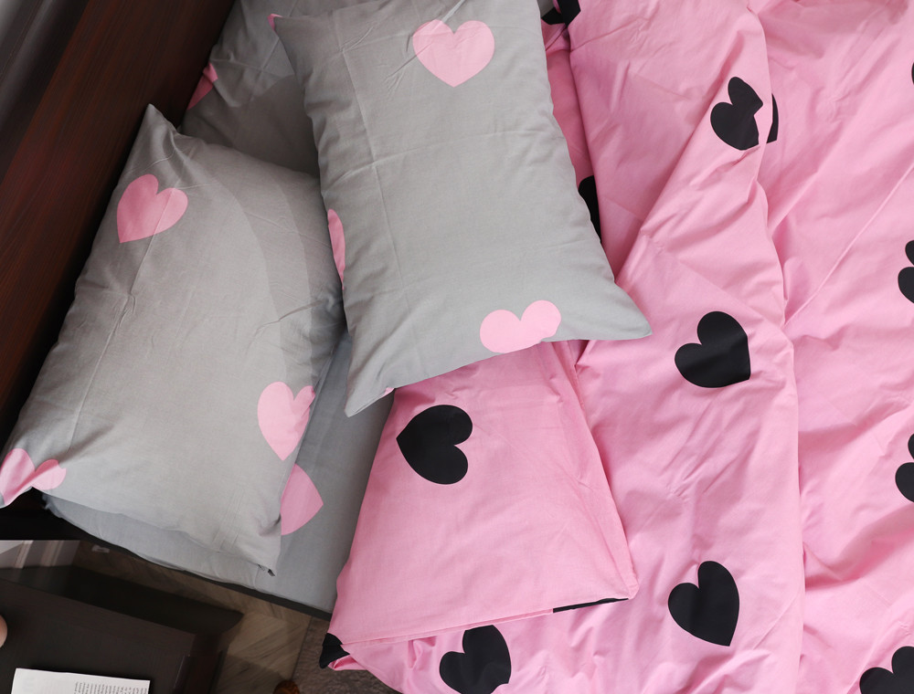 Семейный набор хлопкового постельного белья из Бязи "Gold" №157465AB Черешенка™