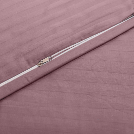 Полуторний набір постільної білизни 150*220 з Страйп Сатину №541610