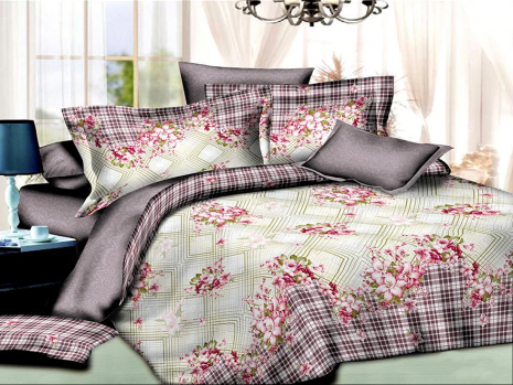 Тканина для постільної білизни Ранфорс R1768 (A+B) - (60м+60м)