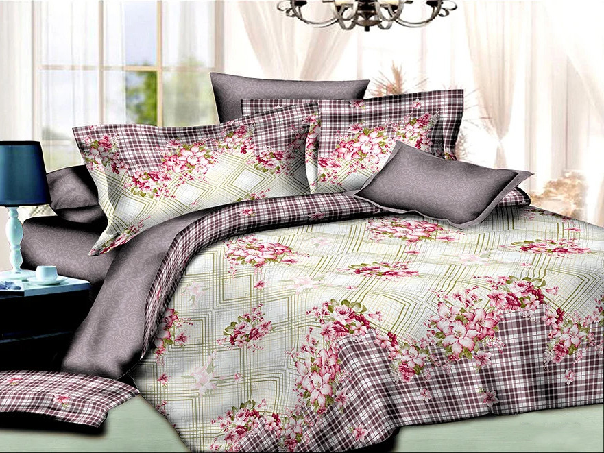 Тканина для постільної білизни Ранфорс R1768 (A+B) - (60м+60м)