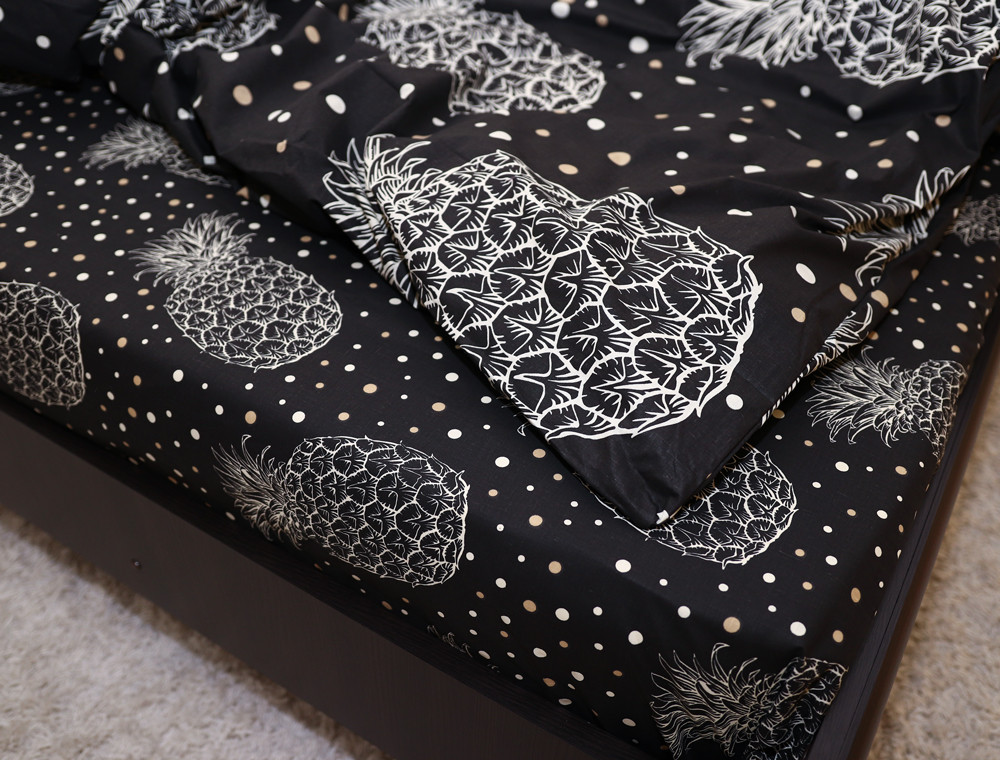 Полуторный набор постельного белья 150*220 из Бязи "Gold" №151535AB Черешенка™