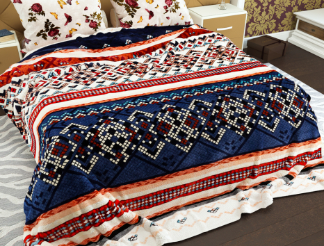 Євро флісовий плед №33693