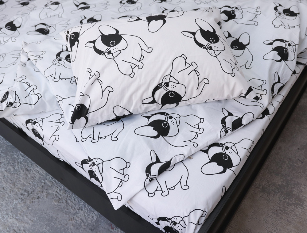 Полуторный набор постельного белья 150*220 из Бязи "Gold" №613496 Черешенка™