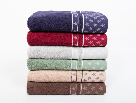 Комплект махрових банних рушників CESTEPE STAR (140*70)