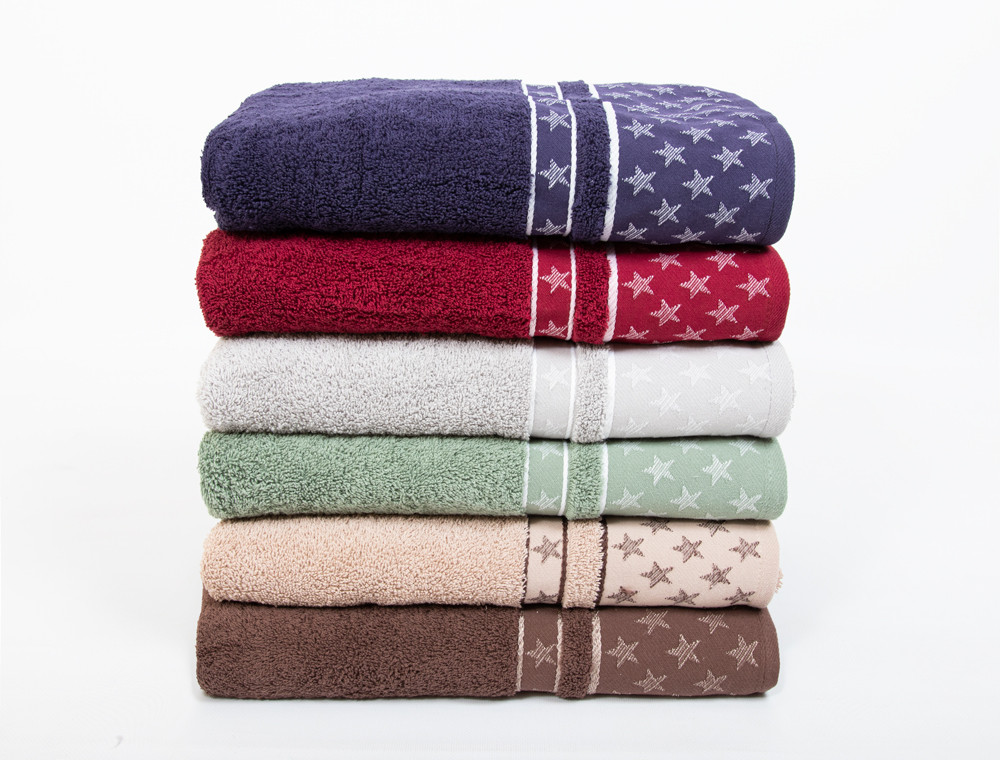 Комплект махрових банних рушників CESTEPE STAR (140*70)