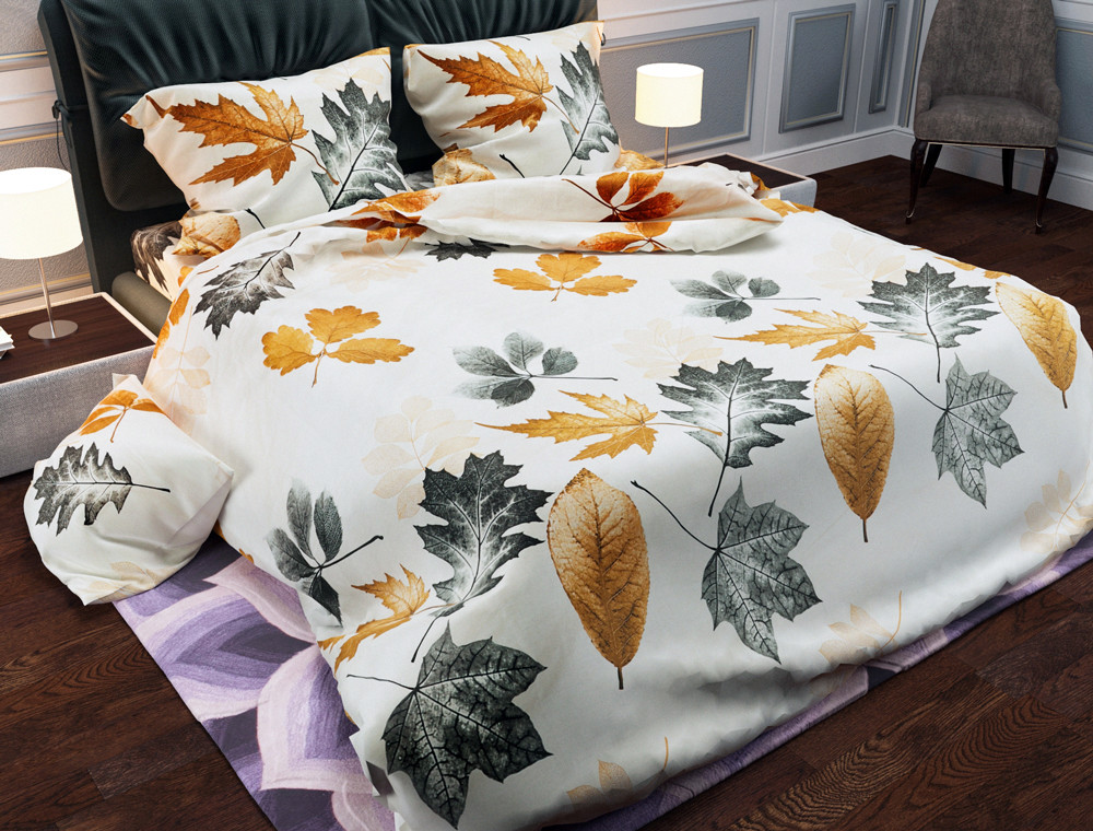 Семейный набор хлопкового постельного белья из Бязи "Gold" №154713 Черешенка™