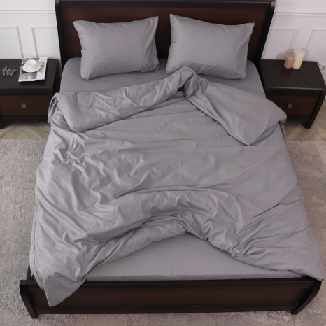 Полуторний набір постільної білизни 150*220 із мікрофібри №203802 Черешенька™