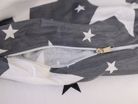 Двоспальний набір постільної білизни 180*220 із Сатину №44320AB Черешенка™