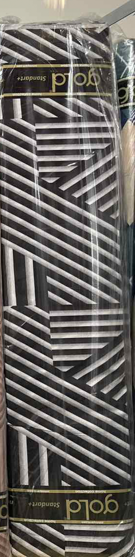 Ткань для постельного белья Бязь "Gold" Lux GL3423b&w