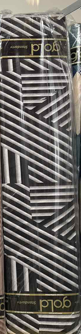 Ткань для постельного белья Бязь "Gold" Lux GL3423b&w