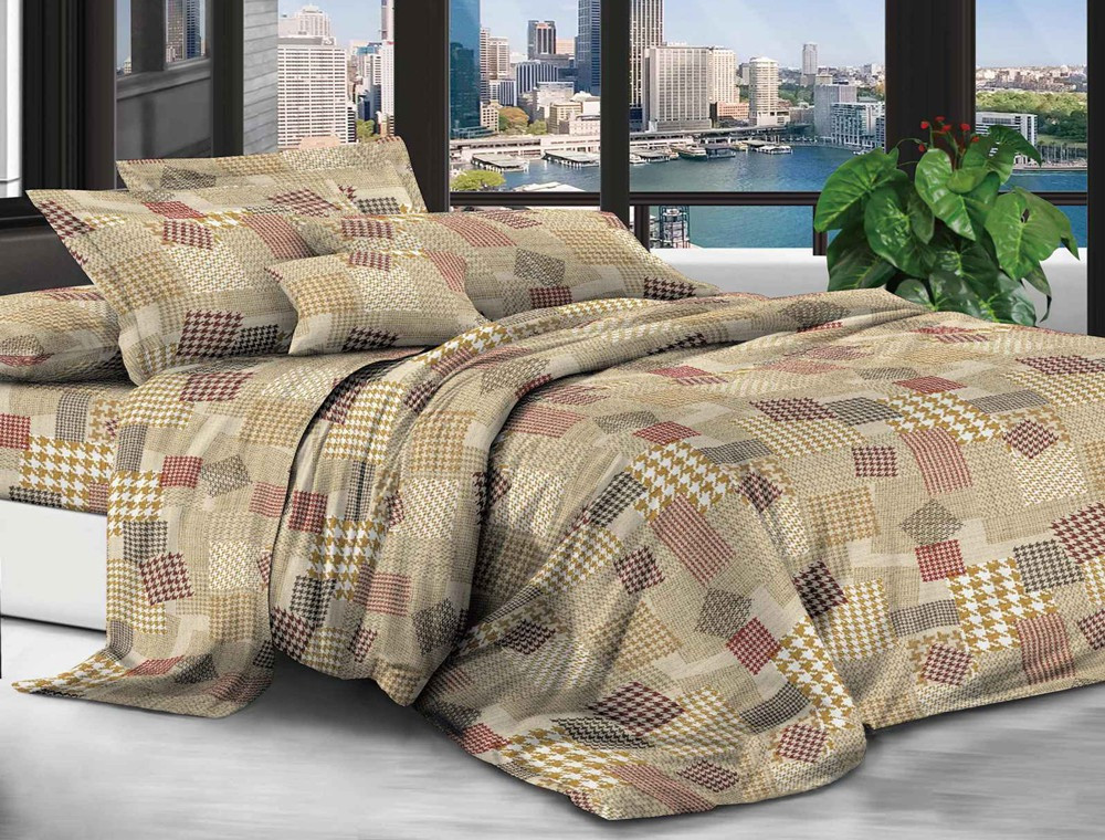 Семейный набор постельного белья 240*220 из поликотона №20355 Черешенка™