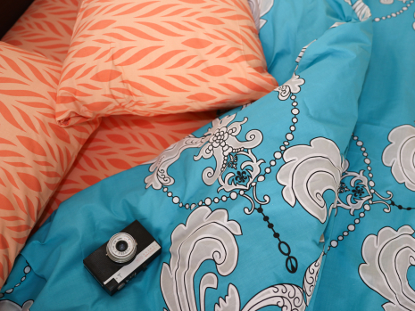 Євро-максі набір постільної білизни 200*220 із Бязі "Gold" №151589AB Черешенка™